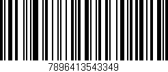 Código de barras (EAN, GTIN, SKU, ISBN): '7896413543349'