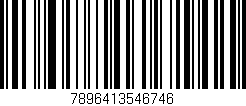 Código de barras (EAN, GTIN, SKU, ISBN): '7896413546746'