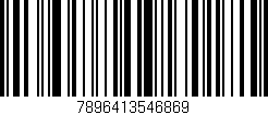 Código de barras (EAN, GTIN, SKU, ISBN): '7896413546869'
