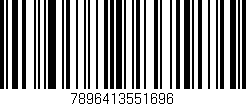 Código de barras (EAN, GTIN, SKU, ISBN): '7896413551696'