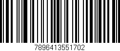 Código de barras (EAN, GTIN, SKU, ISBN): '7896413551702'