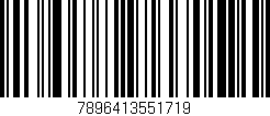 Código de barras (EAN, GTIN, SKU, ISBN): '7896413551719'