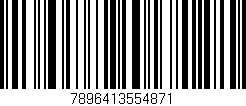 Código de barras (EAN, GTIN, SKU, ISBN): '7896413554871'