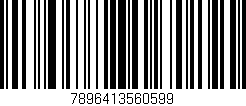 Código de barras (EAN, GTIN, SKU, ISBN): '7896413560599'