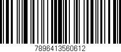 Código de barras (EAN, GTIN, SKU, ISBN): '7896413560612'