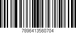 Código de barras (EAN, GTIN, SKU, ISBN): '7896413560704'