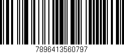 Código de barras (EAN, GTIN, SKU, ISBN): '7896413560797'