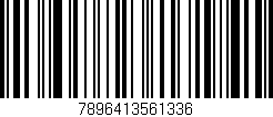 Código de barras (EAN, GTIN, SKU, ISBN): '7896413561336'