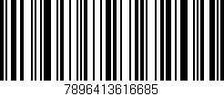 Código de barras (EAN, GTIN, SKU, ISBN): '7896413616685'