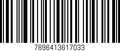 Código de barras (EAN, GTIN, SKU, ISBN): '7896413617033'