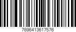 Código de barras (EAN, GTIN, SKU, ISBN): '7896413617576'