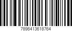 Código de barras (EAN, GTIN, SKU, ISBN): '7896413618764'