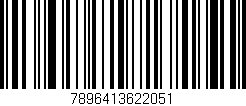 Código de barras (EAN, GTIN, SKU, ISBN): '7896413622051'