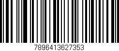 Código de barras (EAN, GTIN, SKU, ISBN): '7896413627353'