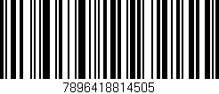 Código de barras (EAN, GTIN, SKU, ISBN): '7896418814505'
