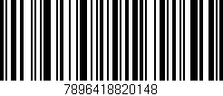 Código de barras (EAN, GTIN, SKU, ISBN): '7896418820148'