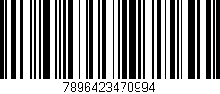 Código de barras (EAN, GTIN, SKU, ISBN): '7896423470994'
