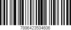 Código de barras (EAN, GTIN, SKU, ISBN): '7896423504606'