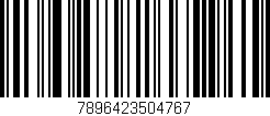 Código de barras (EAN, GTIN, SKU, ISBN): '7896423504767'