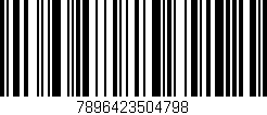 Código de barras (EAN, GTIN, SKU, ISBN): '7896423504798'