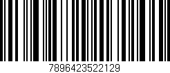 Código de barras (EAN, GTIN, SKU, ISBN): '7896423522129'