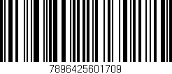 Código de barras (EAN, GTIN, SKU, ISBN): '7896425601709'