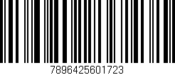 Código de barras (EAN, GTIN, SKU, ISBN): '7896425601723'