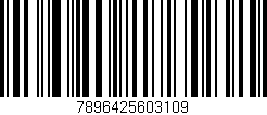 Código de barras (EAN, GTIN, SKU, ISBN): '7896425603109'