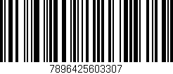 Código de barras (EAN, GTIN, SKU, ISBN): '7896425603307'