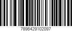 Código de barras (EAN, GTIN, SKU, ISBN): '7896429102097'