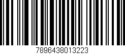 Código de barras (EAN, GTIN, SKU, ISBN): '7896438013223'