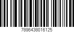 Código de barras (EAN, GTIN, SKU, ISBN): '7896438016125'