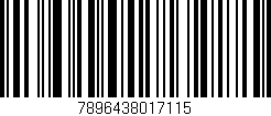 Código de barras (EAN, GTIN, SKU, ISBN): '7896438017115'