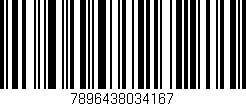 Código de barras (EAN, GTIN, SKU, ISBN): '7896438034167'