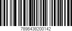 Código de barras (EAN, GTIN, SKU, ISBN): '7896438200142'