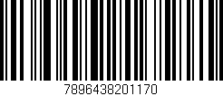 Código de barras (EAN, GTIN, SKU, ISBN): '7896438201170'