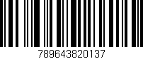 Código de barras (EAN, GTIN, SKU, ISBN): '789643820137'