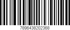 Código de barras (EAN, GTIN, SKU, ISBN): '7896438202368'