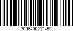 Código de barras (EAN, GTIN, SKU, ISBN): '7896438202450'