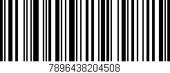 Código de barras (EAN, GTIN, SKU, ISBN): '7896438204508'