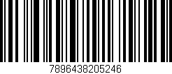 Código de barras (EAN, GTIN, SKU, ISBN): '7896438205246'
