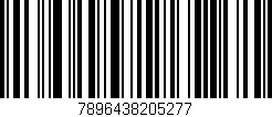 Código de barras (EAN, GTIN, SKU, ISBN): '7896438205277'