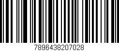 Código de barras (EAN, GTIN, SKU, ISBN): '7896438207028'