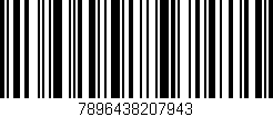 Código de barras (EAN, GTIN, SKU, ISBN): '7896438207943'