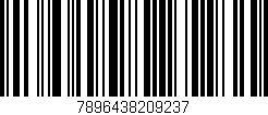 Código de barras (EAN, GTIN, SKU, ISBN): '7896438209237'