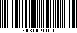 Código de barras (EAN, GTIN, SKU, ISBN): '7896438210141'