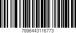 Código de barras (EAN, GTIN, SKU, ISBN): '7896443116773'