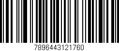 Código de barras (EAN, GTIN, SKU, ISBN): '7896443121760'
