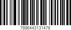 Código de barras (EAN, GTIN, SKU, ISBN): '7896443131479'