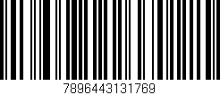 Código de barras (EAN, GTIN, SKU, ISBN): '7896443131769'